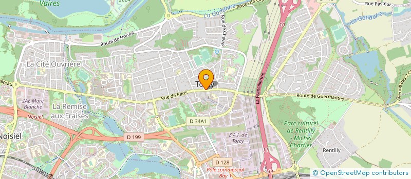 localisation de l'entreprise SAFE IMMOBILIER  TORCY