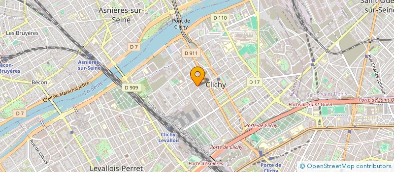 localisation de l'entreprise SAFE LOCATION à CLICHY