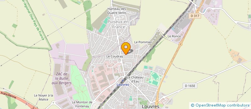 localisation de l'entreprise SAFE LOCATION  LOUVRES
