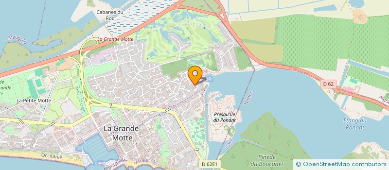 localisation de l'entreprise SAFE MANAGEMENT  LA GRANDE-MOTTE