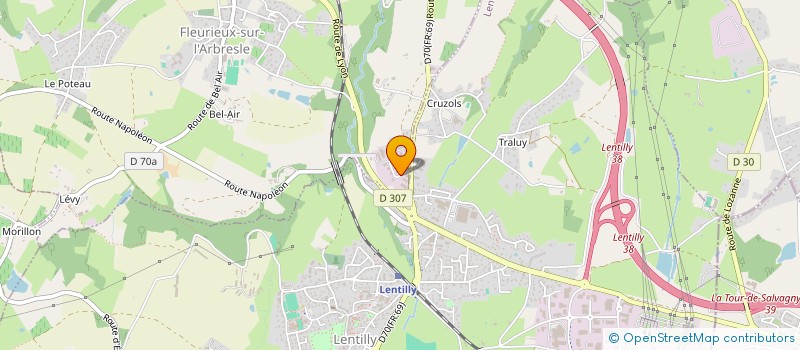 localisation de l'entreprise SAFE MEDICAL à FLEURIEUX-SUR-L'ARBRESLE