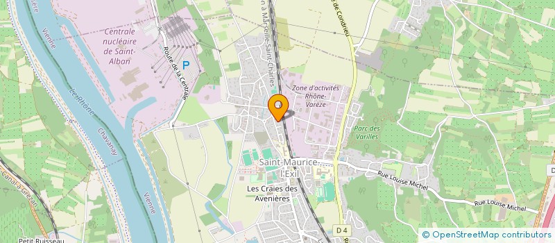 localisation de l'entreprise SAFE PARE BRISE  SAINT-MAURICE-L'EXIL