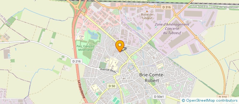 localisation de l'entreprise SAFE TECH SYSTEMS  BRIE-COMTE-ROBERT