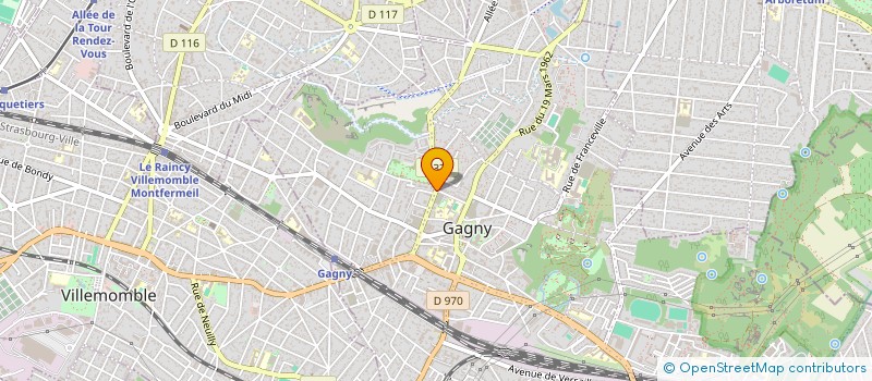 localisation de l'entreprise SAFE THE NET  GAGNY