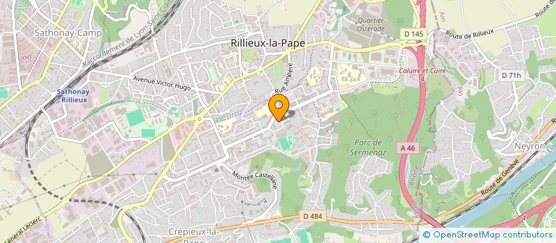 localisation de l'entreprise SAFE TRANSPORT à RILLIEUX-LA-PAPE
