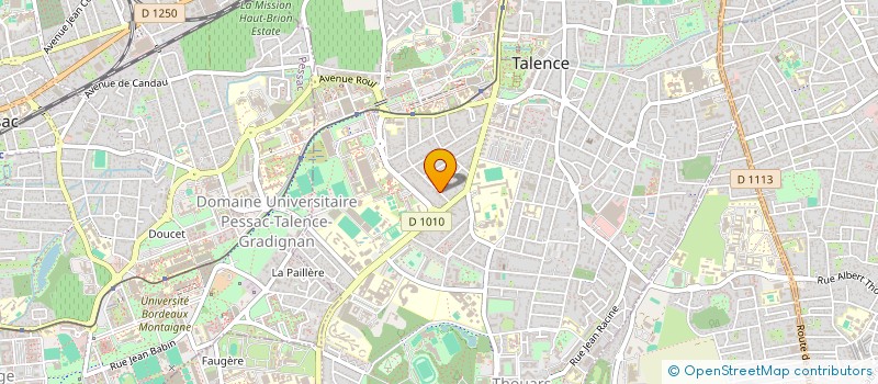 localisation de l'entreprise SAFE WATERS CORPORATION INDUSTRIES  TALENCE