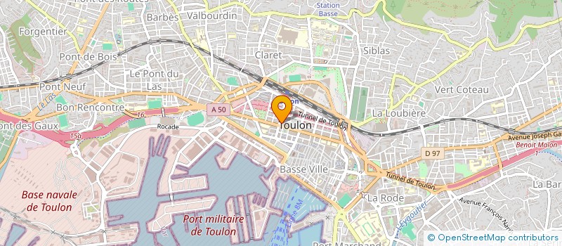 localisation de l'entreprise SAFEATOM à TOULON