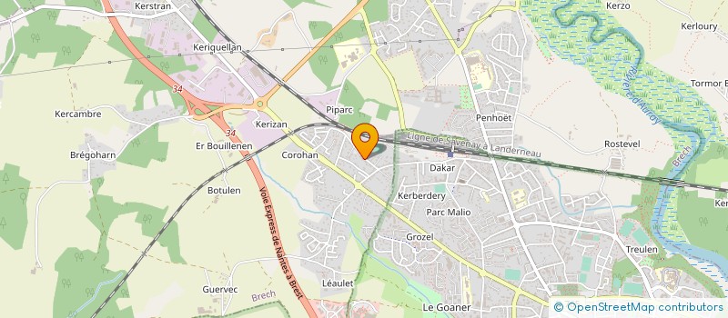 localisation de l'entreprise SAFEC  PLUMERGAT