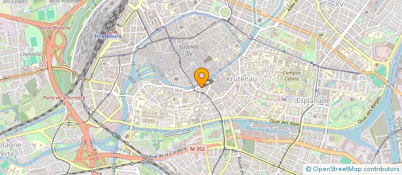localisation de l'entreprise SAFEC CONSULTANT à STRASBOURG