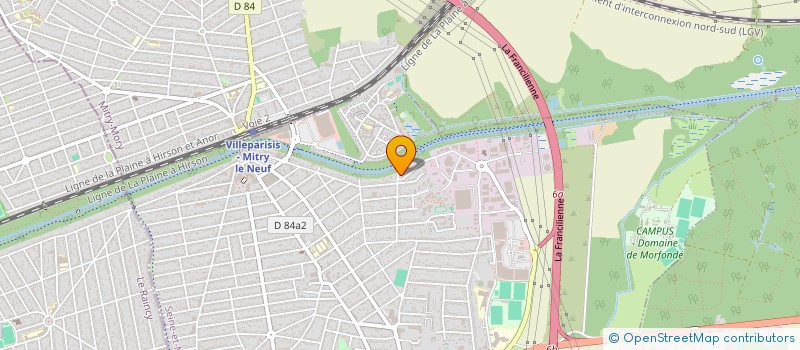 localisation de l'entreprise SAFECAB  VILLEPARISIS