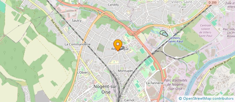 localisation de l'entreprise SAFECAR 60  NOGENT-SUR-OISE
