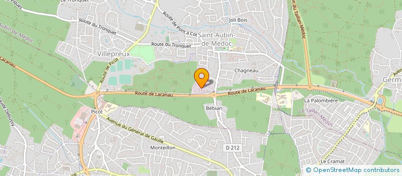 localisation de l'entreprise SAFECARS à MERIGNAC