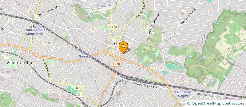 localisation de l'entreprise SAFEDENTAL à GAGNY