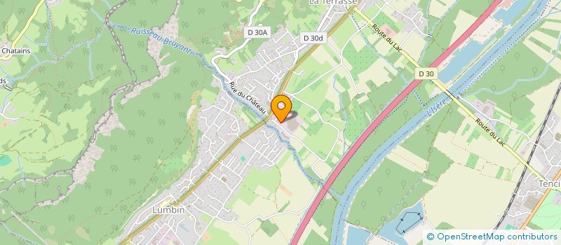 localisation de l'entreprise SAFEDOORS  LA TERRASSE