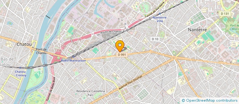 localisation de l'entreprise SAFEIMMO  NANTERRE