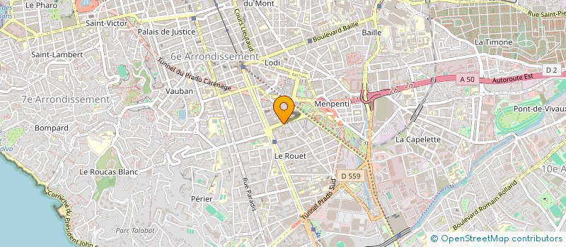 localisation de l'entreprise SAFELOGY à MARSEILLE