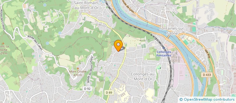 localisation de l'entreprise SAFEM - SOCIETE AUDIT FORMATION ET EXPERTISE MEDICALE à SAINT-DIDIER-AU-MONT-D'OR
