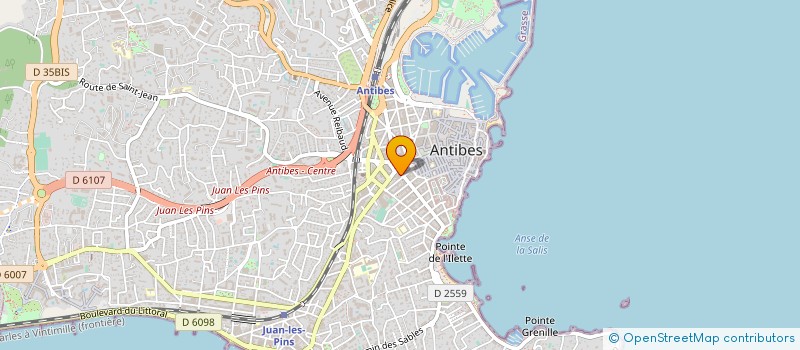localisation de l'entreprise SAFEPAID à ANTIBES