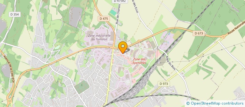 localisation de l'entreprise SAFEPI à DOLE