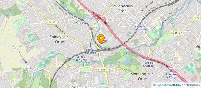 localisation de l'entreprise SAFER BATIMENT  SAVIGNY-SUR-ORGE