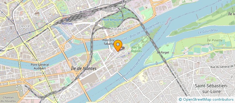 localisation de l'entreprise SAFERAIL à NANTES