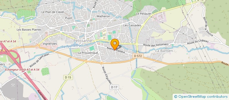 localisation de l'entreprise SAFETECH RISK à PELISSANNE