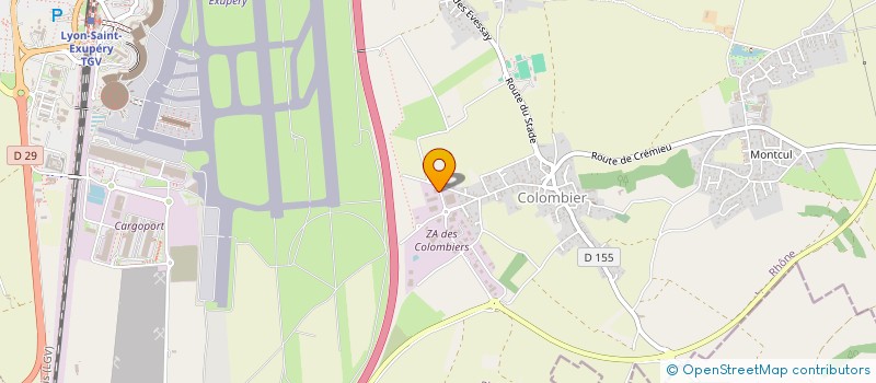 localisation de l'entreprise SAFETRANS SERVICES à COLOMBIER-SAUGNIEU