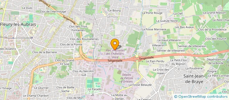 localisation de l'entreprise SAFETY à SEMOY