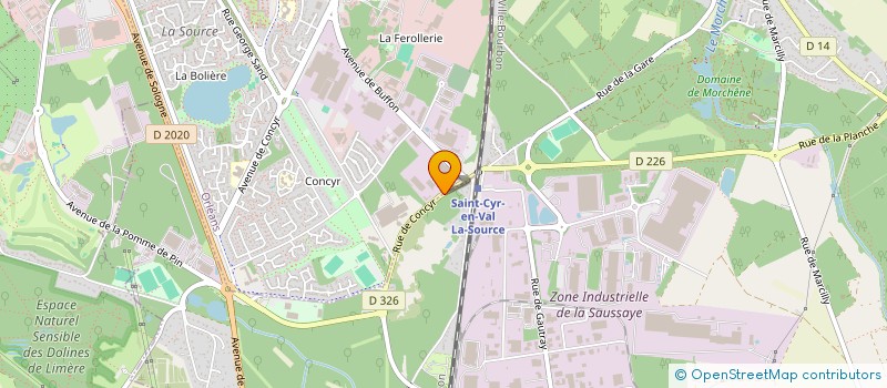 localisation de l'entreprise SAFETY à ORLEANS