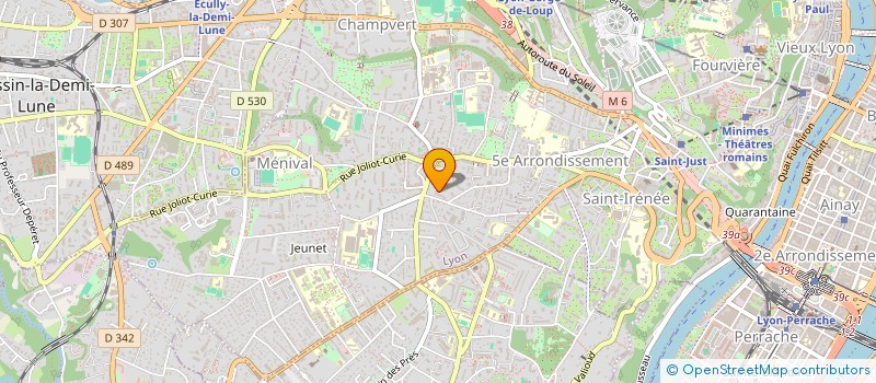 localisation de l'entreprise SAFETY ALARM  SAINTE-FOY-LES-LYON