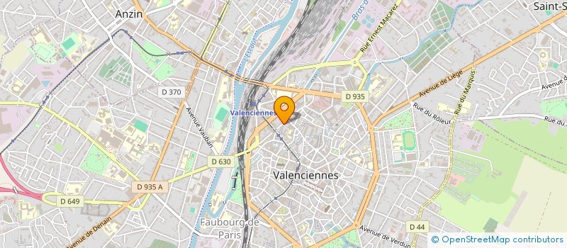 localisation de l'entreprise SAFETY ASSURANCES ET CONSEIL à VALENCIENNES