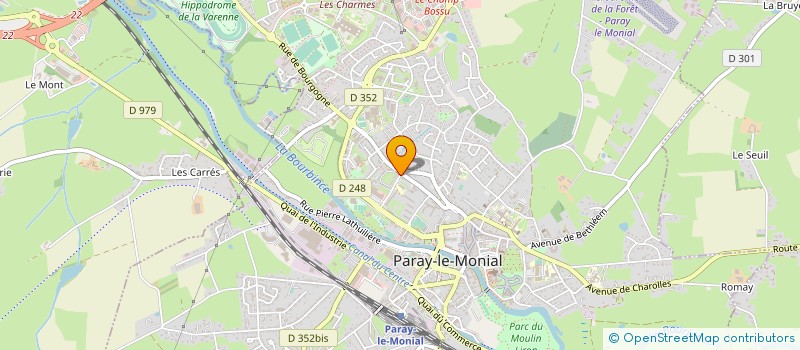 localisation de l'entreprise SAFETY BIKE 71 à PARAY-LE-MONIAL