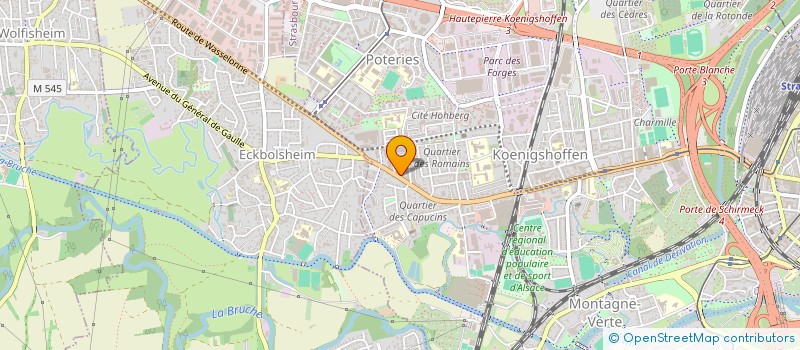 localisation de l'entreprise SAFETY DRIVER EUROPE à STRASBOURG