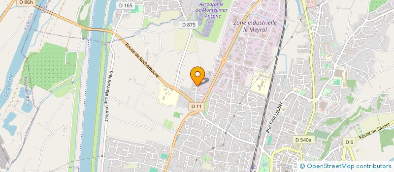 localisation de l'entreprise SAFETY ENERGIE à MONTELIMAR