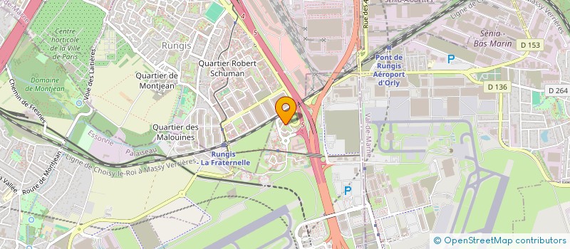 localisation de l'entreprise SAFETY ON LINE FRANCE SA à PARAY-VIEILLE-POSTE