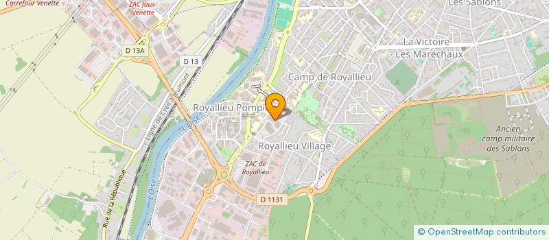 localisation de l'entreprise SAFETY RIDE  COMPIEGNE