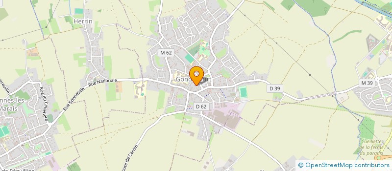 localisation de l'entreprise SAFETY SERVICES  GONDECOURT