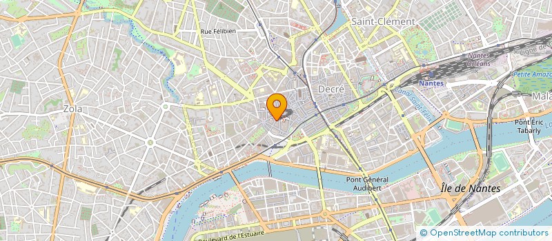 localisation de l'entreprise SAFETY- SOFT à NANTES