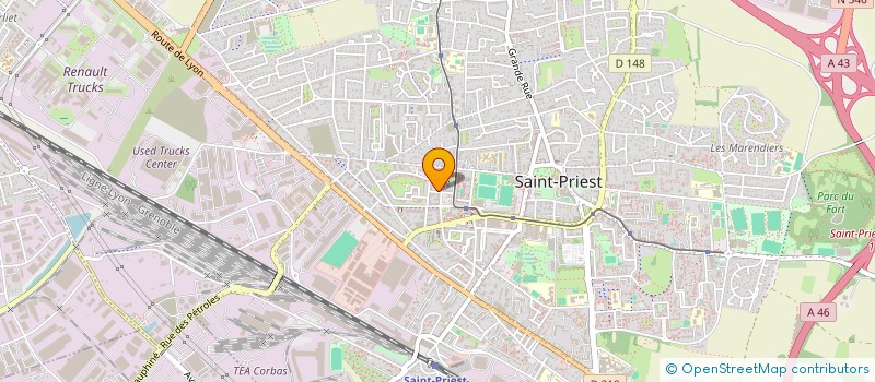 localisation de l'entreprise SAFFEN COMPANY  SAINT-PRIEST