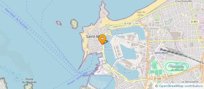 localisation de l'entreprise SAFFI  SAINT-MALO
