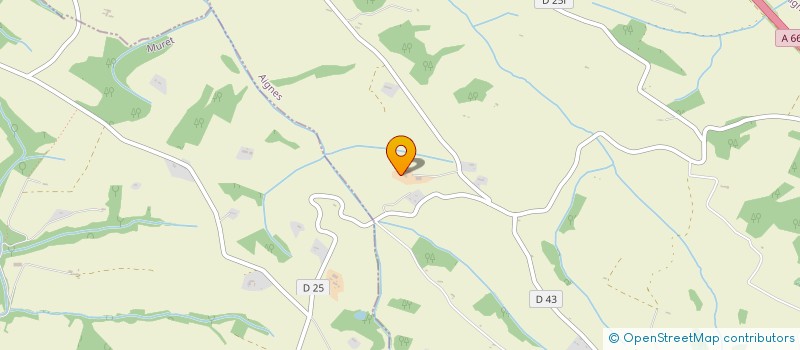 localisation de l'entreprise SAFFORIS  AIGNES