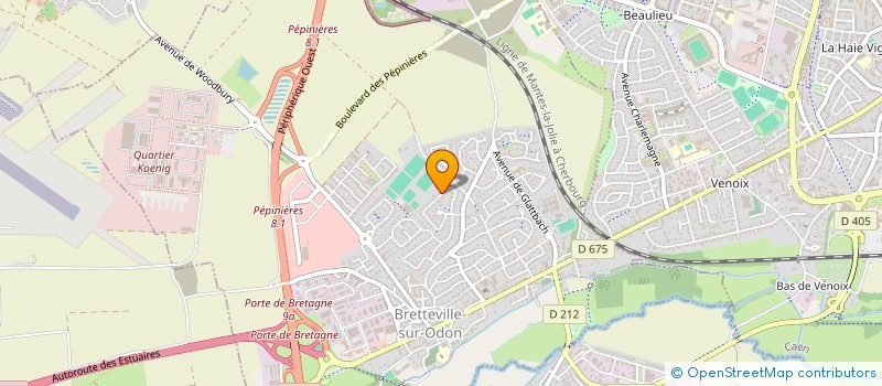 localisation de l'entreprise SAFFRAN  BRETTEVILLE-SUR-ODON