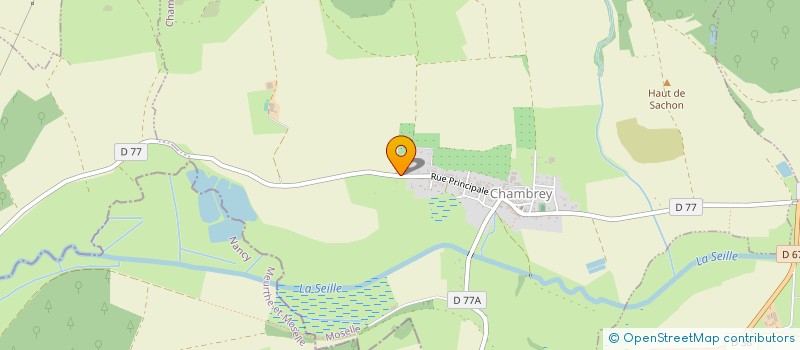 localisation de l'entreprise SAFFROY BLJ  CHAMBREY