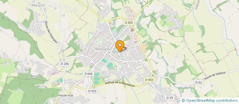 localisation de l'entreprise SAFI à MORLAAS