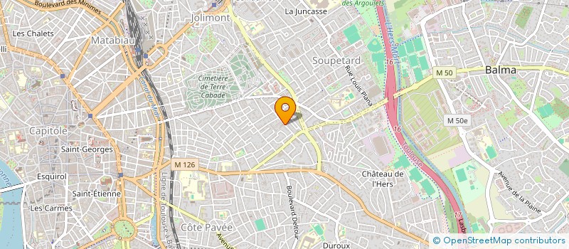 localisation de l'entreprise SAFI  TOULOUSE