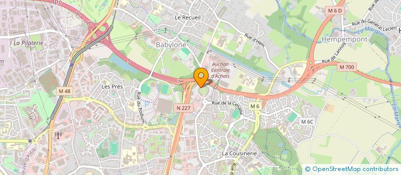 localisation de l'entreprise SAFI à VILLENEUVE-D'ASCQ