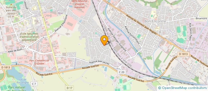 localisation de l'entreprise SAFI  BOE