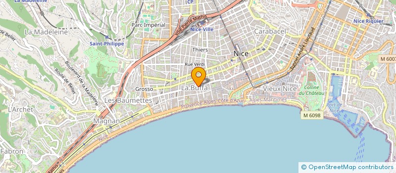localisation de l'entreprise SAFI à NICE