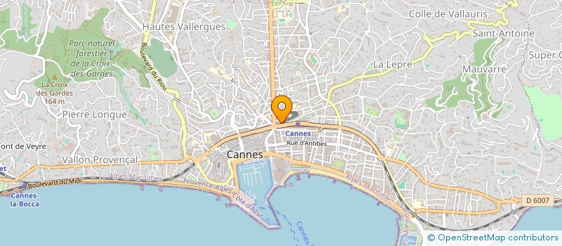 localisation de l'entreprise SAFI CONSTRUCTION à CANNES