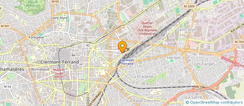 localisation de l'entreprise SAFI FULL SERVICES  CLERMONT-FERRAND